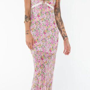 Princess Polly Emily maxi dress pink floral tall